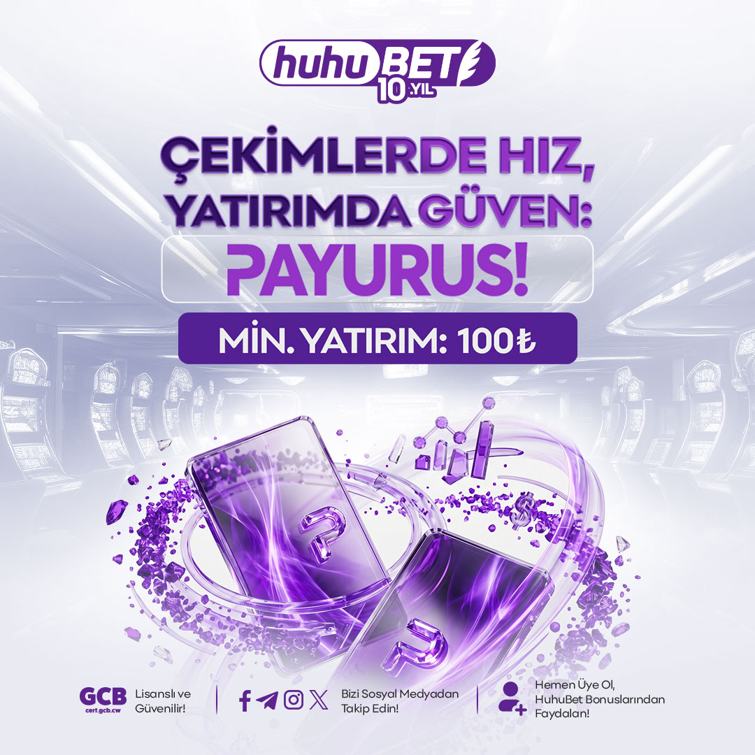 HuhuBet kolay yatırım görseli